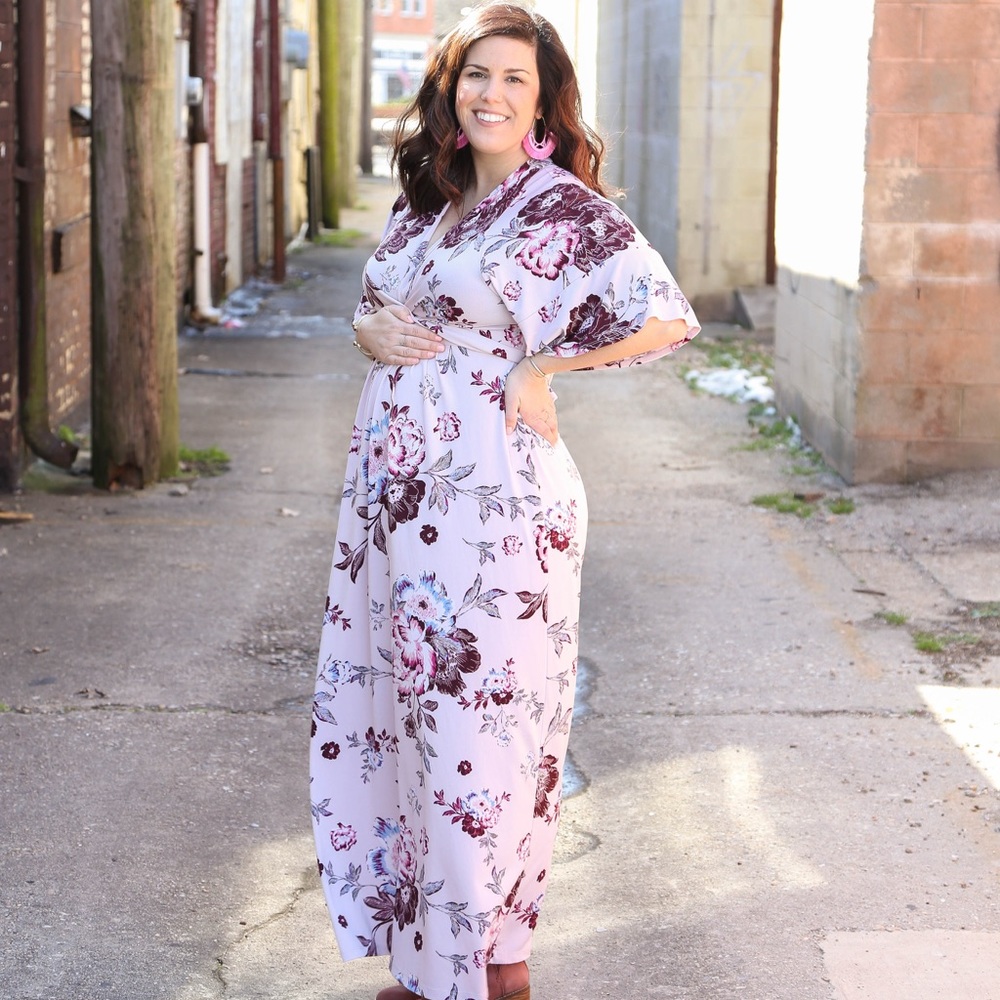 Jessica Simpson Maternity Dress